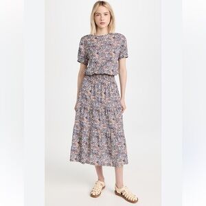 Nation LTD Martine Casual‎ Peasant Dress Blossom
